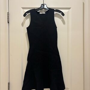 Zara Black Knit Sleeveless Dress Size S